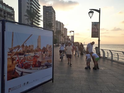 One of the portraits from 'The Fishermen of Ras Beirut.'