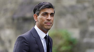 British Chancellor of the Exchequer Rishi Sunak. Photo: PA