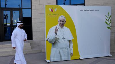 Pope Francis begins a landmark tour of Bahrain on Thursday. Photo: AP