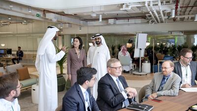 Sheikh Mohammed bin Rashid attended the inauguration of four new 'future labs' in Dubai