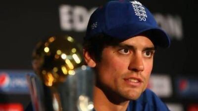 Captain Alastair Cook said yesterday England are under no pressure to win an elusive trophy in the one-day format. Michael Steele / Getty Images