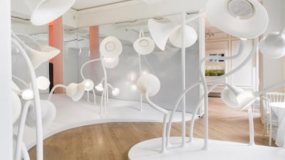 The Garden of Scents at Grand Musée du Parfum in Paris. Photo by Irene de Rosen