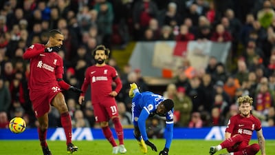 Kelechi Iheanacho (Perez, 71) - An instinctive run found space behind Liverpool’s line but his teammates weren’t on his wavelength after he tried to cut the ball back across the goal. AP Photo