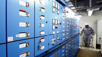 The Seajacks Hydra will be a modified Gusto MSC NG2500X self-elevating and self-propelled jack-up. Jeffrey E Biteng / The National