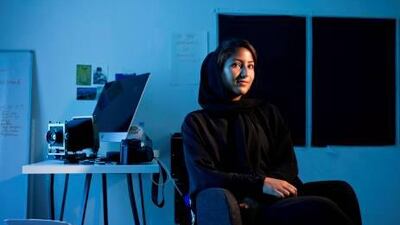 Farah Al Qasimi changed her degree from music to art at Yale University, and found her niche in photography. Antonie Robertson / The National