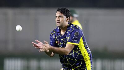 Former UAE pacer Qadeer Ahmed to the domestic set-up after completing his five-year ban for corruption. Pawan Singh / The National