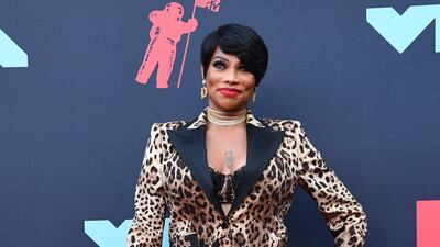 Sandra Denton arrives at the MTV Video Music Awards on Monday, August 26. AFP