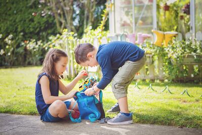 Unstructured play helps children build their creativity, confidence and communication skills. Getty Images