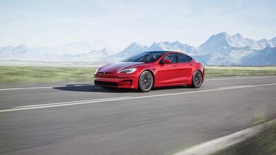 Tesla has revealed an updated version of its Model S. Courtesy Tesla