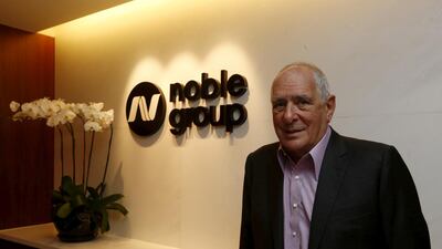 Noble Group founder Richard Elman. The firm faces crucial vote today on its future. Reuters