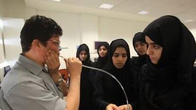 UAE University’s new special needs unit, which has been set up to treat people with autism, hyperactivity, speech impairment and other disasbilities. Ravindranath K / The National