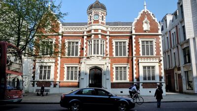 Iran's Bank Melli has a branch in the former Old Vestry Hall in Kensington High Street. Alamy