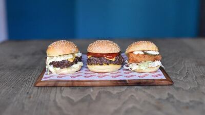 Mini burgers at Bite Me, now open in DIFC