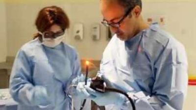 Dr Emad al Rahmani, head of medicine at Mafraq Hospital, performed the UAE's first endoscopic submucosal dissection last month.