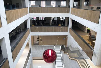 The building is home to several pieces of art. Stephen Lock / The National