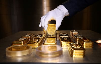 Demand for gold bars and coins surged 42 per cent annually to 474 tonnes in the first quarter, the World Gold Council says. Reuters