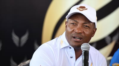 Brian Lara was said to have been watching the England v Australia Cricket World Cup match from hospital before being discharged. AFP