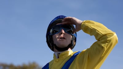 Jockey Pat Cosgrave will be riding Stom The Stars at the English St Leger at Doncaster. Alan Crowhurst Getty Images
