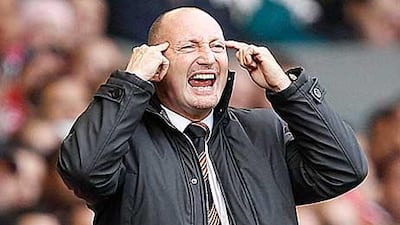 Ian Holloway says he is determined to see his Blackpool players play free-flowing, attacking football.