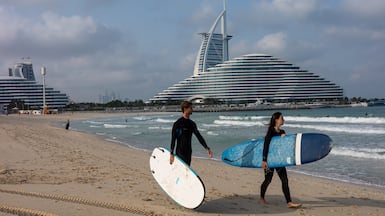 The UAE hospitality sector has experienced a slowdown amid the Iran war. Getty Images
