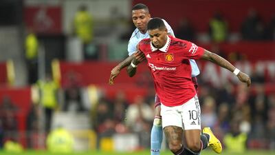 Marcus Rashford – 8. Got the second equaliser, staying on his feet twice to roll the ball into the net for his eighth goal of the season. Four shots on target. With the England call up, a positive day for him. AP Photo