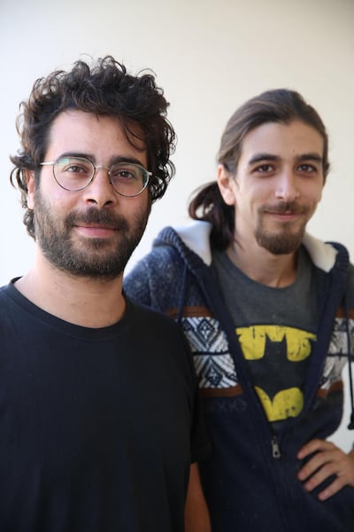 ‘Still Recording’ directors Ghiath Ayoub, left, and Saeed Al Batal Venice International Film Critics' Week