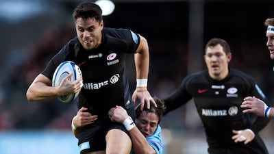 Sean Maitland, seen here in Saracens action, has recovered from a hamstring injury. Adam Holt / Reuters