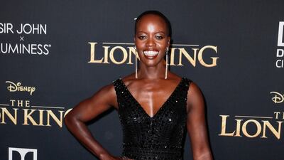 Florence Kasumba arrives for the world premiere of Disney's 'The Lion King' at the Dolby Theatre on July 9, 2019. EPA