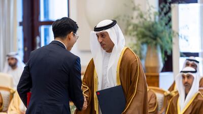An agreement is sealed between the UAE Space Agency and South Korea's AeroSpace Administration