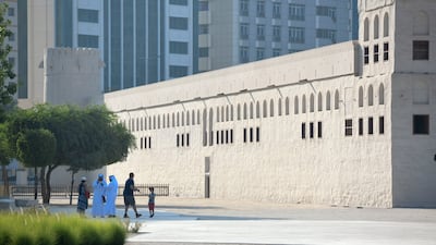 The shimmering white walls and parapets we see today are the result of a major expansion in the 1940s. Khushnum Bhandari / The National