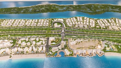 Launch of Aldar’s Fahid Island, Abu Dhabi. Antonie Robertson/The National