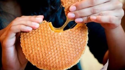 Stroopwafel. Courtesy ILiveinaFryingPan.com