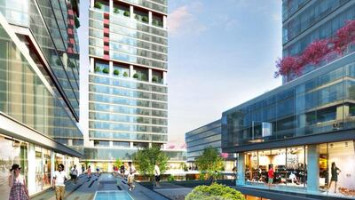 A rendering of Ritim Istanbul. Courtesy Al Mazaya Holding