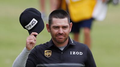 Louis Oosthuizen finished the first round with a six-under par 64.