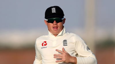 England's Ollie Pope in the game between Pakistan A and the England Lions.