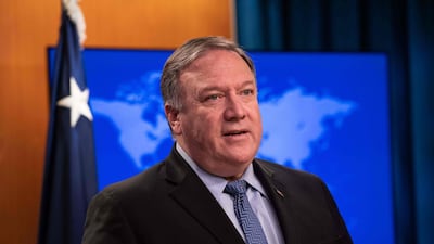 US Secretary of State Mike Pompeo has blamed Iran for several attacks on oil tankers in the Gulf. AFP