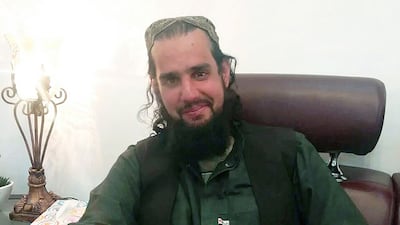 Handout photograph released by Pakistan's Inter Services Public Relations on March 8, 2016, shows Shahbaz Taseer, son of assassinated governor of Pakistan's Punjab province Salmaan Taseer, sitting at a house in Quetta. AFP Photo / Inter Services Public Relations (ISPR)