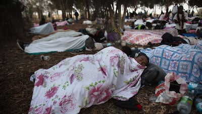 About 50,000 Africans have poured into Israel from Egypt in recent years. Menahem Kahana/AFP Photo