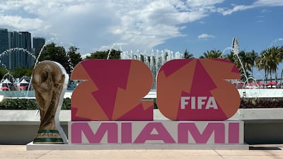 Miami is one of this year's host cities for the World Cup. Kyle Fitzgerald / The National