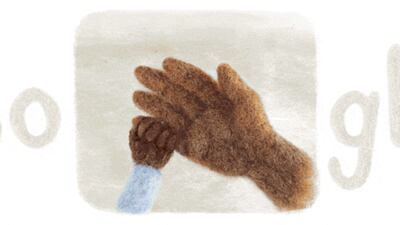 Google is paying homage to Arab Mother's Day with a beautiful series of illustrations of a mum and her child holding hands. Photo: Google