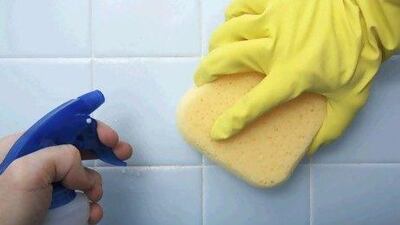 If you've already got a mould problem, clean tiles immediately with a product that is specifically designed to remove mildew. iStockphoto.com