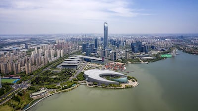 Suzhou IFS in Suzhou, China. Getty Images