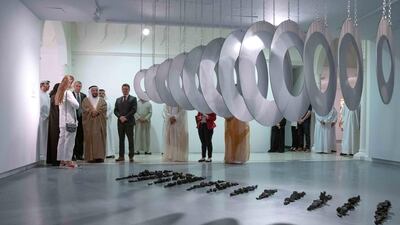 Dr. Sheikh Sultan bin Muhammad Al Qasimi, Supreme Council Member and Ruler of Sharjah, today inaugurated the 22nd edition of Sharjah Islamic Arts Festival, under the theme, ‘Prospect’ organised by the Cultural Affairs Department at the Sharjah Department of Culture, at the Sharjah Art Museum. WAM