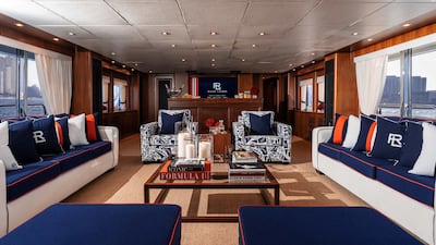 The Ralph Lauren yachting experience is in Abu Dhabi and Dubai until December 15. Photo: Ralph Lauren