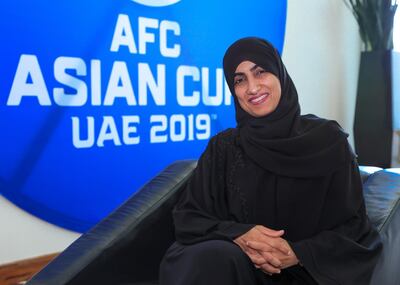 Dr. Reema Al Hosani is an Emirati sports medical officer who has worked in top-level sports for many years. Victor Besa / The National