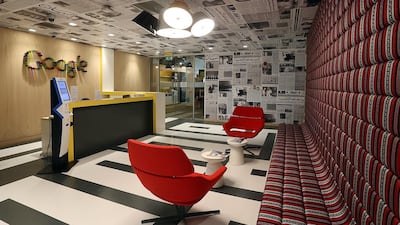 The Google office in Dubai Internet City. Satish Kumar / The National