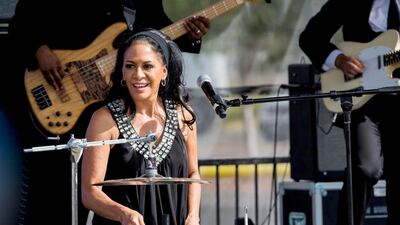 Sheila E, who has played with many greats in her time. Kabik / Starlite / Picturegroup via AP Images