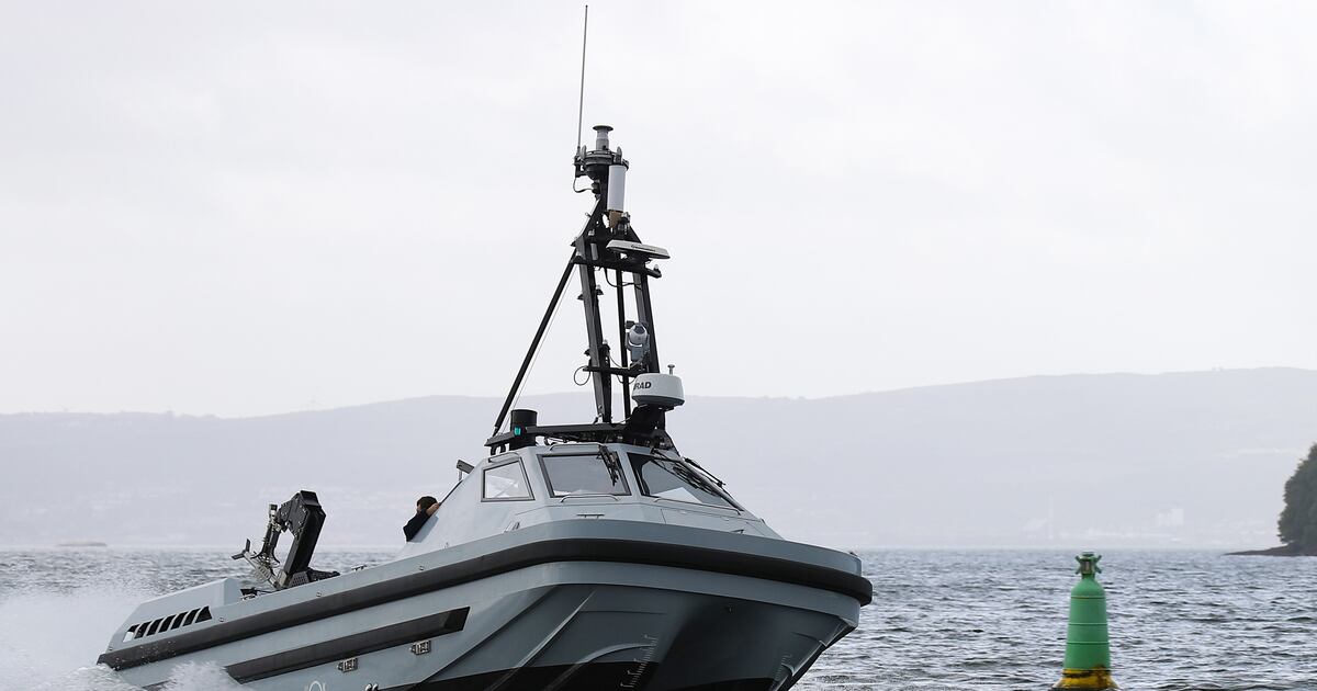 UK's next generation minehunter drones will patrol Strait of Hormuz