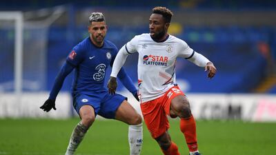 Kazenga LuaLua – (On for Bree 61’) 6: Gave Luton a little more attacking impetus after coming on. AFP