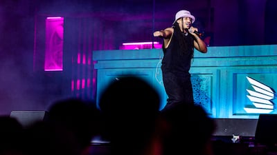 Jeddah rapper Lil Eazy says the Saudi hip-hop scene is vibrant. Photo: MDL Beast